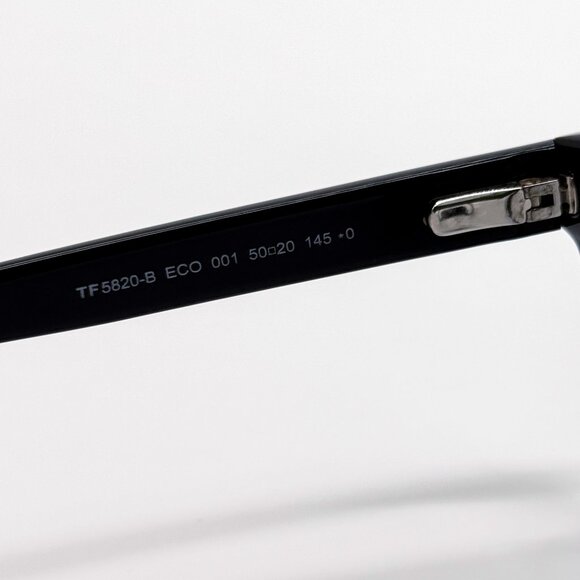 NEW TOM FORD TF5820/B 001 UNISEX EYEGLASSES FT5820/B 001 BLACK - Picture 7 of 8